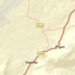 Figari Street Map