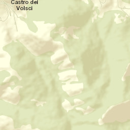 Castro dei Volsci Street Map