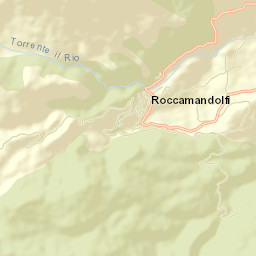 Roccamandolfi Street Map
