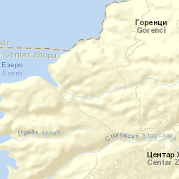 Centar Župa Street Map