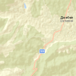 Dzhebel Street Map