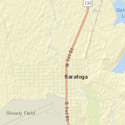 Saratoga Street Map
