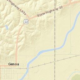 401-499 Willard Avenue, Genoa, NE 68640 Street Map