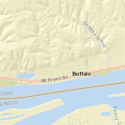 Buffalo Street Map