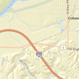 Green Rock Street Map