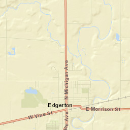 Edgerton Street Map