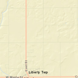 Liberty Center Street Map