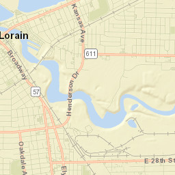 Lorain County Street Map
