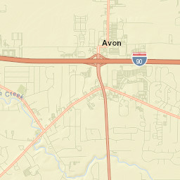 Avon Street Map