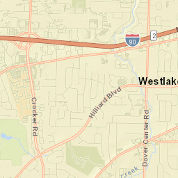 Westlake Street Map
