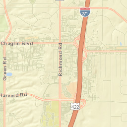 Beachwood Street Map