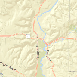 Moreland Hills Street Map