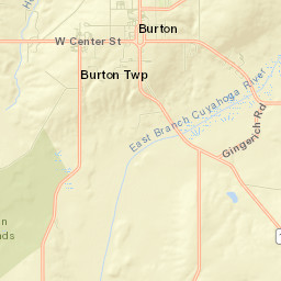Burton Street Map