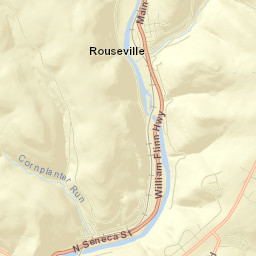Hasson Heights Street Map