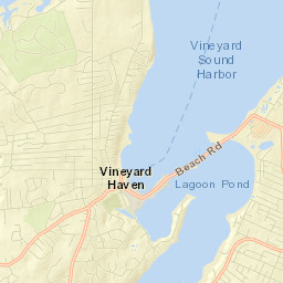Vineyard Haven Street Map
