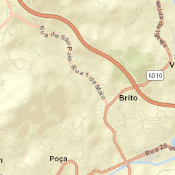 Brito Street Map