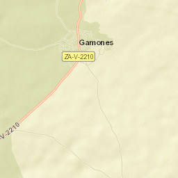 Gamones Street Map