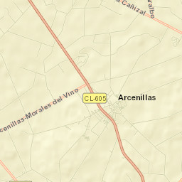 Arcenillas Street Map
