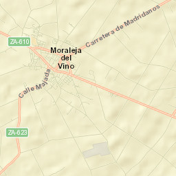 Moraleja del Vino Street Map