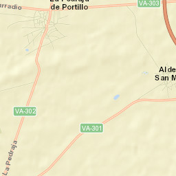 La Pedraja de Portillo Street Map