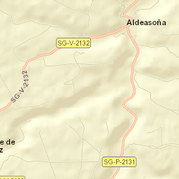 Aldeasoña Street Map