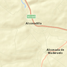 Alconada de Maderuelo Street Map