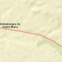 Aldealengua de Santa María Street Map