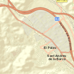 Sant Andreu de la Barca Street Map