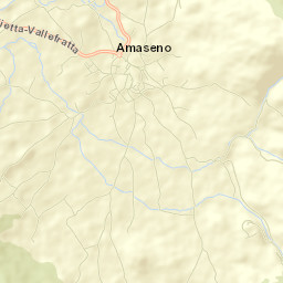 Amaseno Street Map