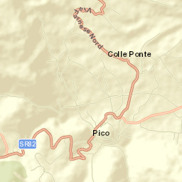 Pico Street Map