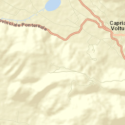 Capriati A Volturno Street Map