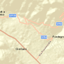 Ciorlano Street Map