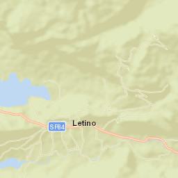 Letino Street Map
