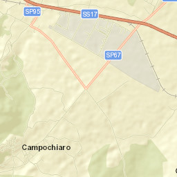 Campochiaro Street Map