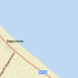Zapponeta Street Map