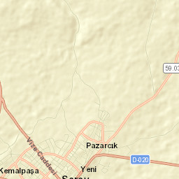 Saray Street Map