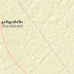 Gardabani Street Map