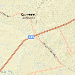 Saryaghash Street Map