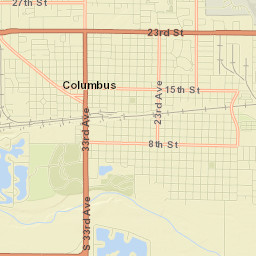Columbus Street Map