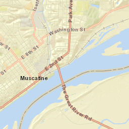 State Highway 92, Muscatine, IA 52761, USA Street Map