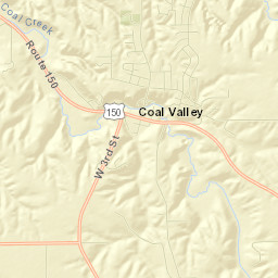 10301-10599 99th Street, Coal Valley, IL  Street Map