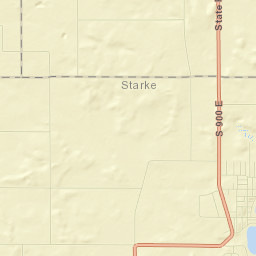 Koontz Lake Street Map