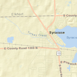 Syracuse Street Map