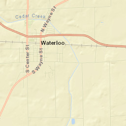 Waterloo Street Map