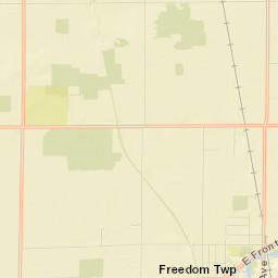 Pemberville Street Map