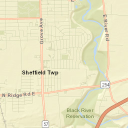 Sheffield Street Map