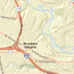 Brooklyn Heights Street Map