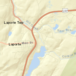 Laporte Street Map