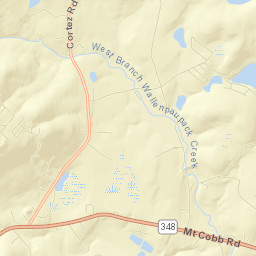Mount Cobb Street Map