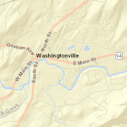 Washingtonville Street Map